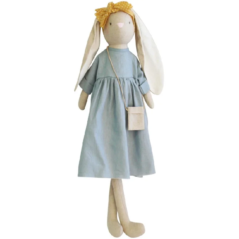 Soft and squishy plush crittersAlimrose | Sofia Bunny Grey Linen 70cm