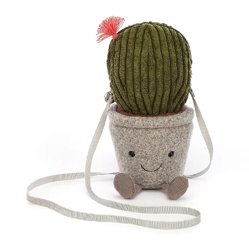 Adorable and plush Jellycat emotional support friendsAmuseable Cactus Bag
