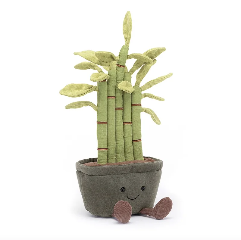 Adorable and plush Jellycat emotional support friendsAmuseable Potted Bamboo