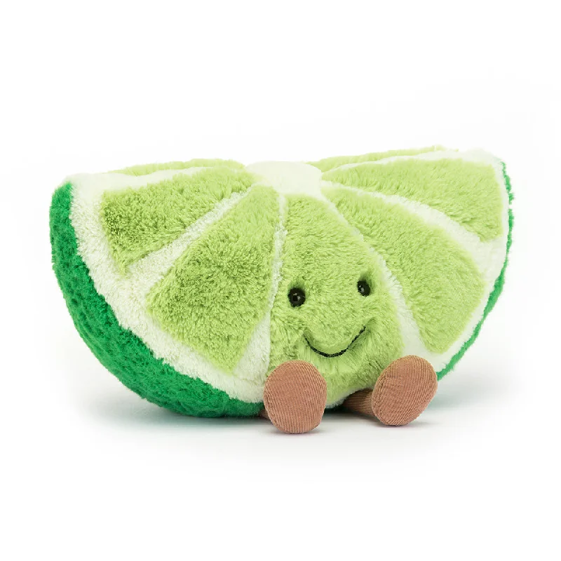 Cuddly and delightful Jellycat naptime buddiesAmuseable Slice of Lime max 1 per customer