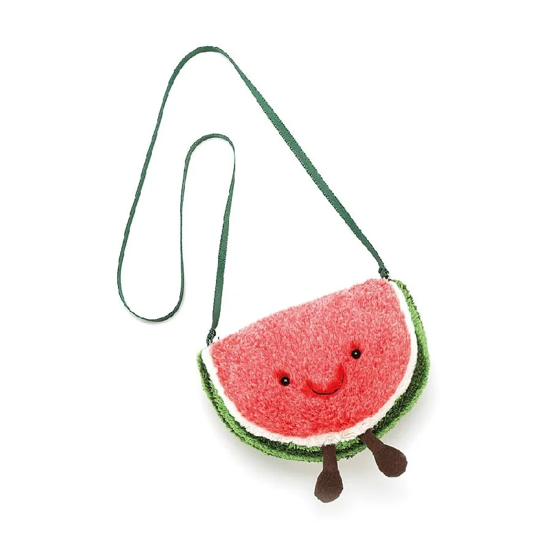 Fluffy and charming Jellycat itemsAmuseable Watermelon Bag