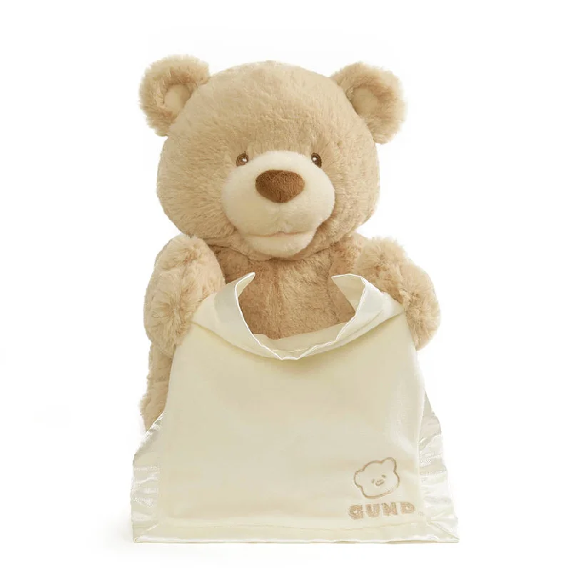 Sweet and innocent stuffed animalsAnimated Peek-A-Boo Bear, 11.5 in