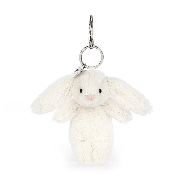 Fluffy and comforting Jellycat superior materialsBashful Bunny Cream Bag Charm - max 2 per customer Fluffy and comforting Jellycat superior materialsBashful Bunny Cream Bag Charm - max 2 per customer