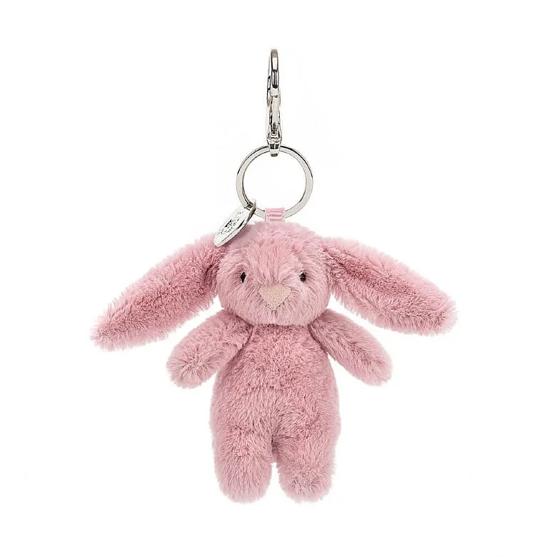 Adorable and gentle Jellycat friendsBashful Bunny Tulip Bag Charm