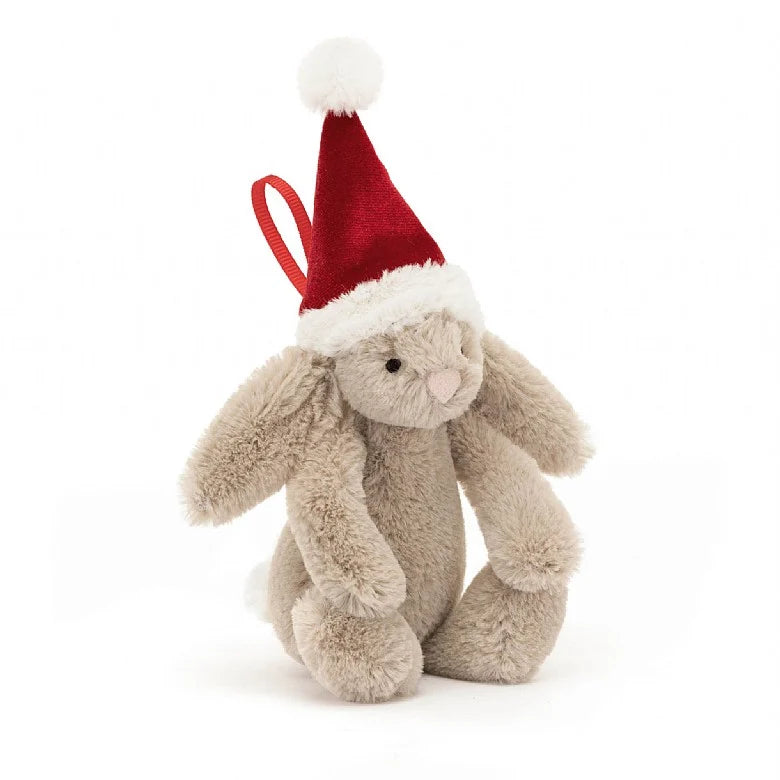 Cozy and delightful Jellycat companionsBashful Christmas Bunny Decoration max 2 per customer Cozy and delightful Jellycat companionsBashful Christmas Bunny Decoration max 2 per customer