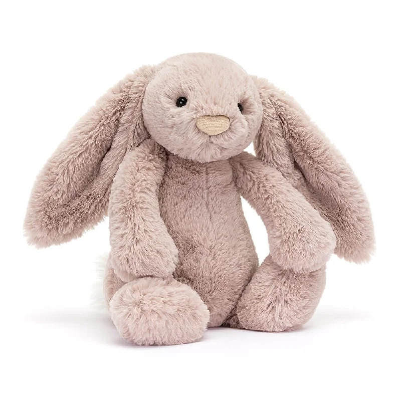 Huggable and charming Jellycat beloved by all ages.Bashful Luxe Bunny Rosa