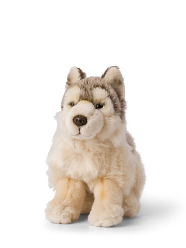 Cuddly and comforting plush charactersWWF Wolf Teddybear Available in 2 Sizes