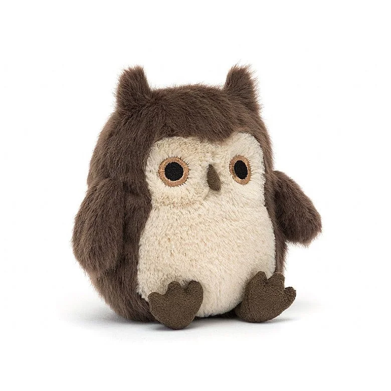 Fluffy and comforting Jellycat superior materialsBrown Owling