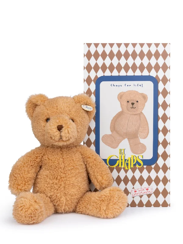 Sweet and innocent stuffed animalsBT Chaps Gus the Homie Bear in giftbox