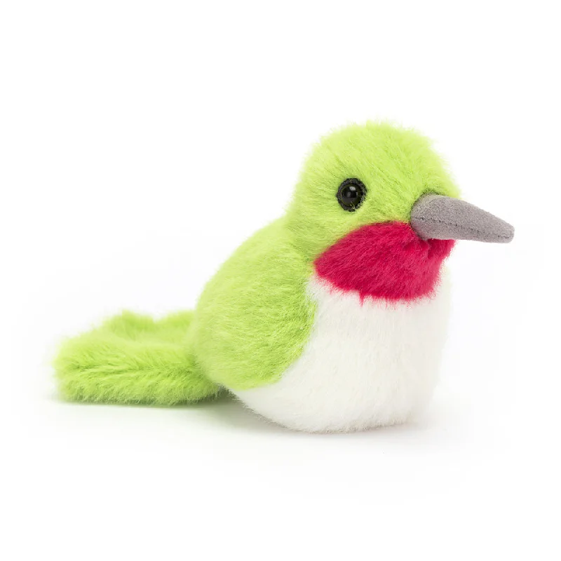 Plush and comforting Jellycat figuresBirdling Hummingbird
