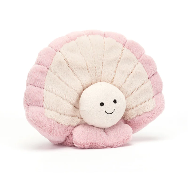 Adorable and snuggly Jellycat toysClemmie Clam