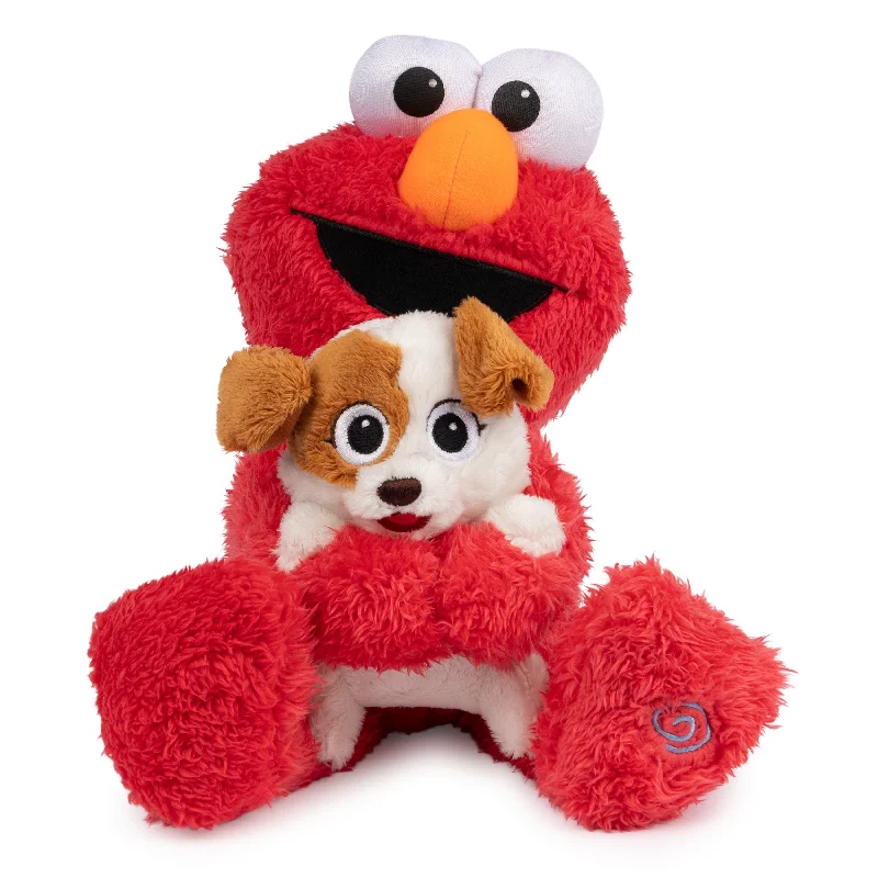 Cheerful and happy stuffed figuresDance & Play Elmo and Tango Animated Plush, 13 in