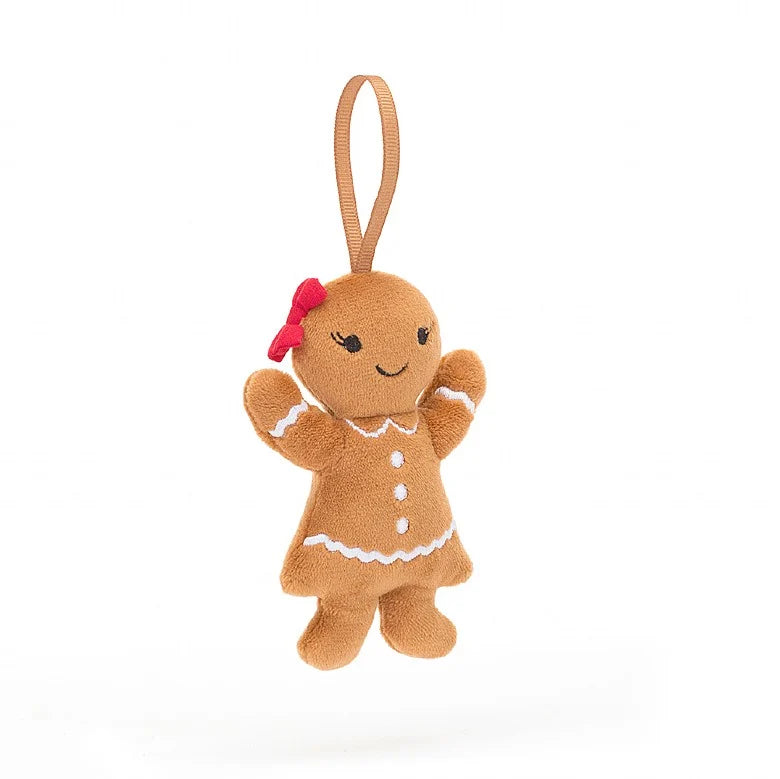 Soft and endearing Jellycat plushiesFestive Folly Gingerbread Ruby max 2 per person