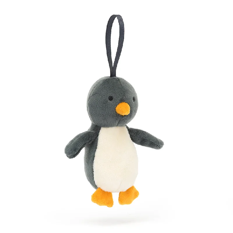 Cuddly and endearing Jellycat timeless appealFestive Folly Penguin