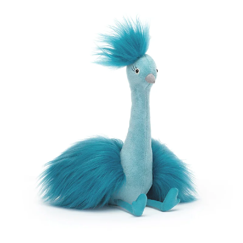 Plush and comforting Jellycat figuresFou Fou Peacock