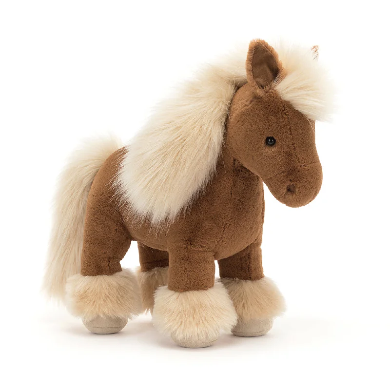 Cozy and gentle Jellycat attention to detailFreya Pony