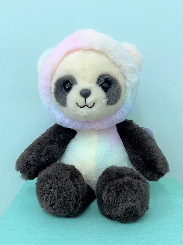Soft and squishy plush crittersHoodimal Panda
