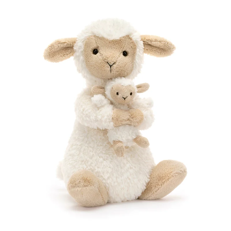 Cuddly and endearing Jellycat timeless appealHuddles Sheep
