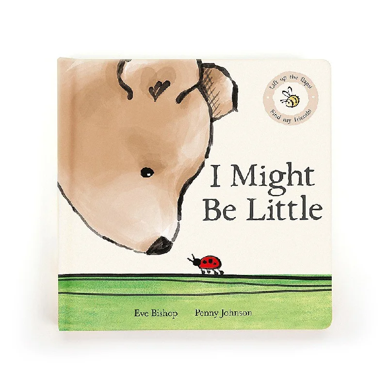 Adorable and snuggly Jellycat toysI Might Be Little - Jellycat Lift The Flap Book