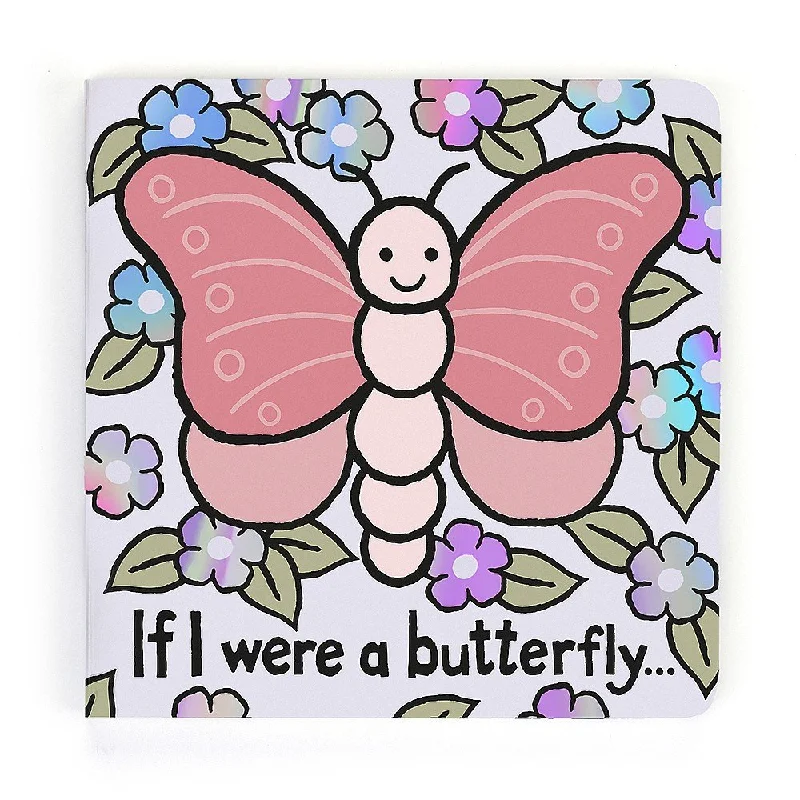Soft and cozy Jellycat high-quality craftsmanshipIf I Were A Butterfly... Jellycat Board Book Soft and cozy Jellycat high-quality craftsmanshipIf I Were A Butterfly... Jellycat Board Book