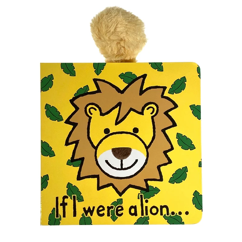 Fluffy and charming Jellycat itemsJellycat Board Book - If I Were a Lion Book