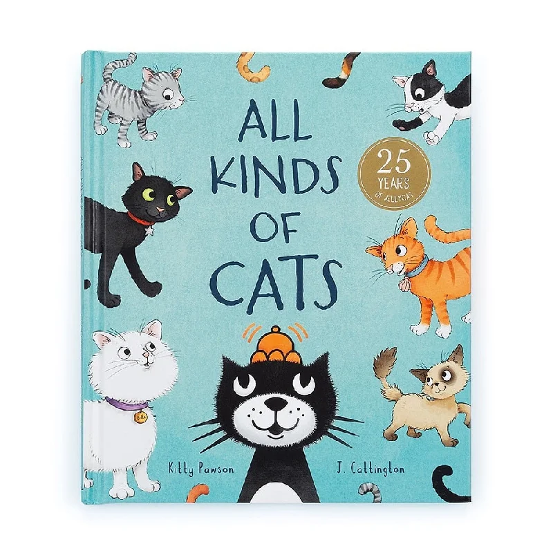 Cuddly and delightful Jellycat naptime buddiesJellycat All Kinds Of Cats Book