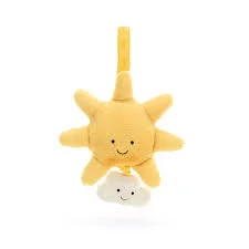 Soft and squishy plush crittersJellycat Amusable Sun Musical Pull
