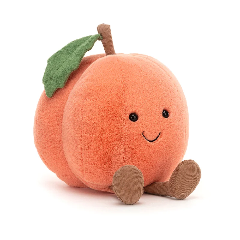 Cheerful and happy stuffed figuresJellyCat Amuseable Peach - H15cm