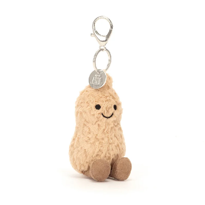 Huggable and charming Jellycat beloved by all ages.Jellycat Amuseable Peanut Bag Charm