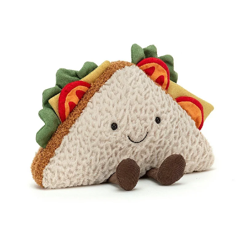 Sweet and innocent stuffed animalsJellyCat Amuseable Sandwich - H13cm