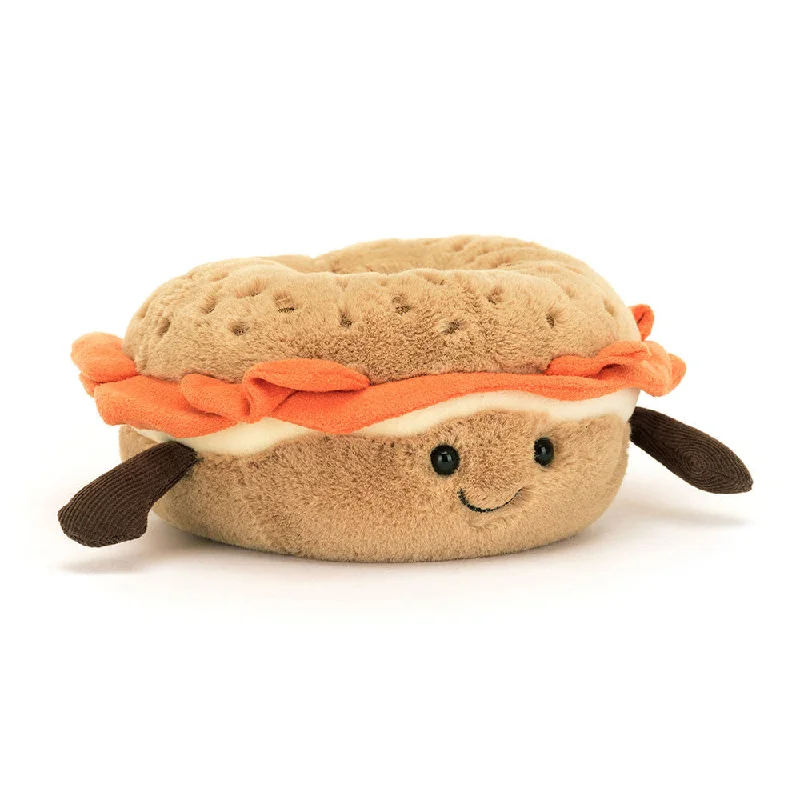 Sweet and innocent stuffed animalsJellycat Amuseables Bagel
