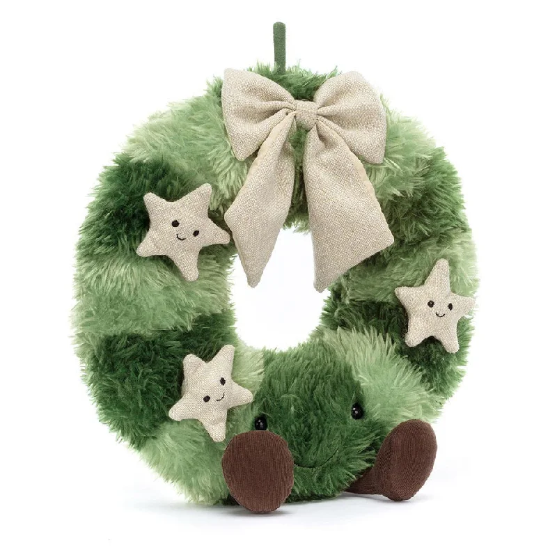 Delightful and enchanting plush friendsJellycat Amuseables Nordic Spruce Wreath
