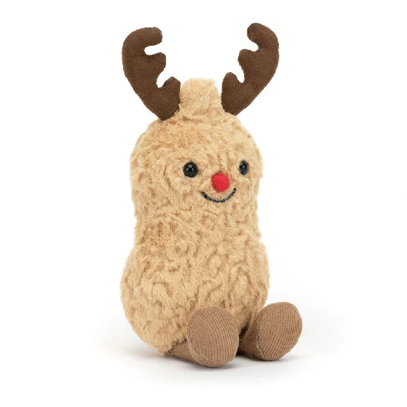 Soft and cuddly stuffed animalsJellycat  Amuseables Peanut Reindeer