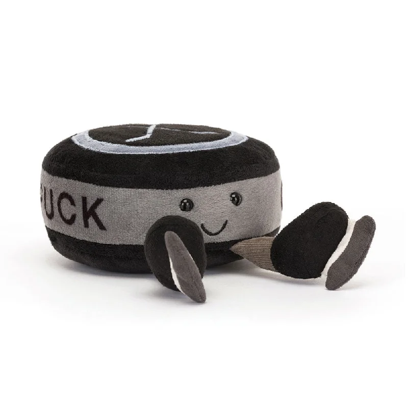 Playful and cheerful stuffed creaturesJellycat Amuseables Sports Ice Hockey Puck
