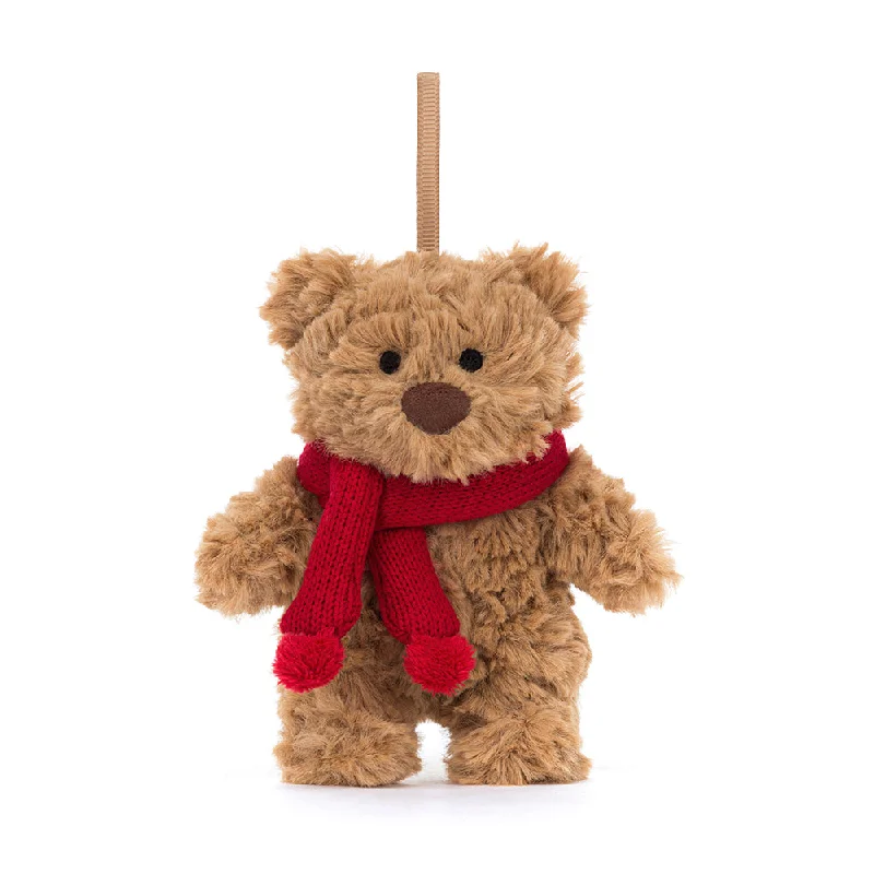 Playful and cheerful stuffed creaturesJellycat Bartholomew Bear Decoration
