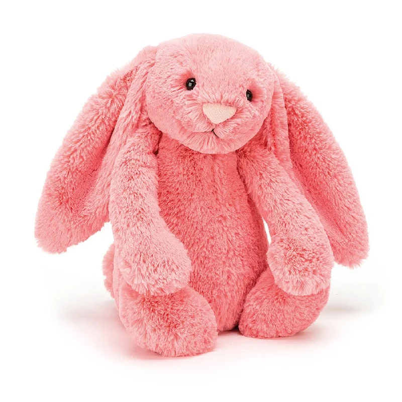 Sweet and innocent stuffed animalsJellyCat Bashful Coral Bunny - Medium H31cm