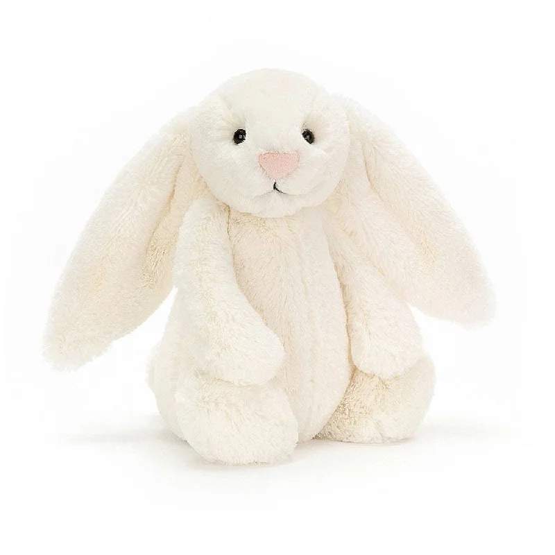 Delightful and enchanting plush friendsJellycat Bashful Cream Bunny Plushie (M)