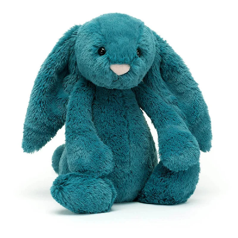 Cheerful and happy stuffed figuresJellycat Bashful Mineral Blue Bunny - Medium H31cm