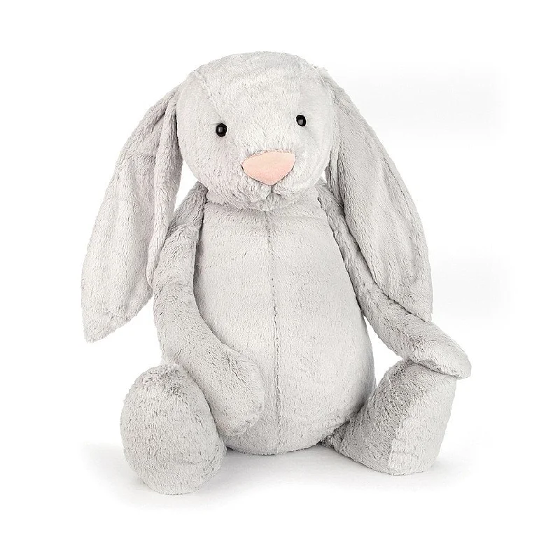 Cuddly and lovely Jellycat animalsJellycat Bashful Silver Bunny Huge