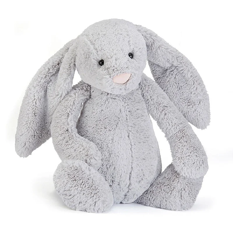 Huggable and comforting Jellycat creationsJellycat Bashful Silver Bunny Really Big 67cm Huggable and comforting Jellycat creationsJellycat Bashful Silver Bunny Really Big 67cm