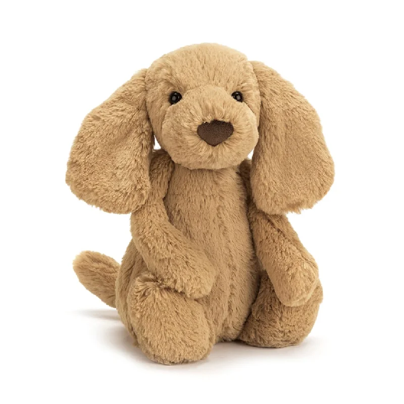 Delightful and enchanting plush friendsJellycat Bashful Toffee Puppy Plushie