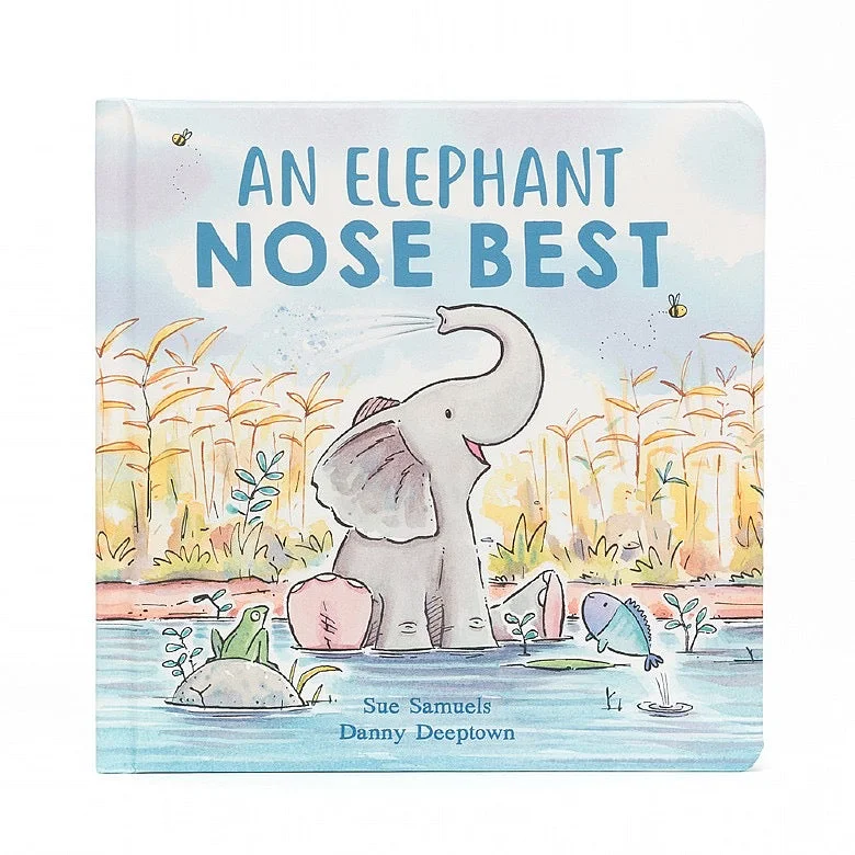 Huggable and charming Jellycat beloved by all ages.Jellycat Board Book - An Elephant Nose Best Huggable and charming Jellycat beloved by all ages.Jellycat Board Book - An Elephant Nose Best