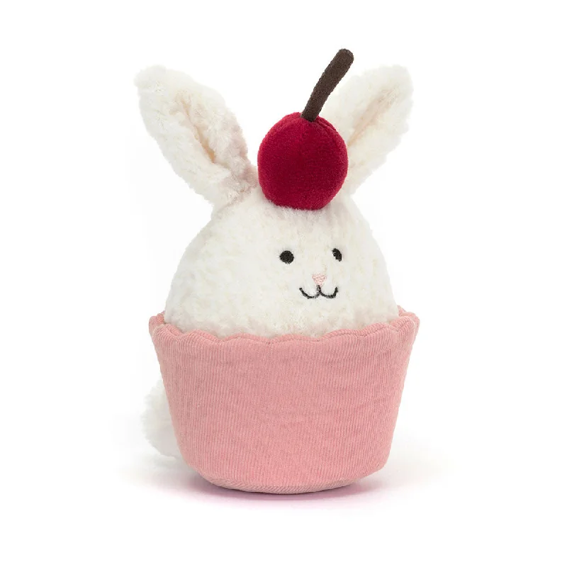Playful and cheerful stuffed creaturesJellycat Dainty Dessert Bunny Cupcake