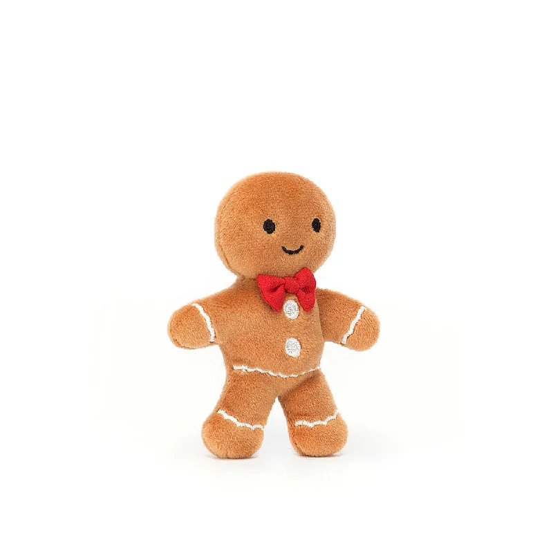 Adorable and gentle Jellycat friendsJellycat Festive Folly Gingerbread Man