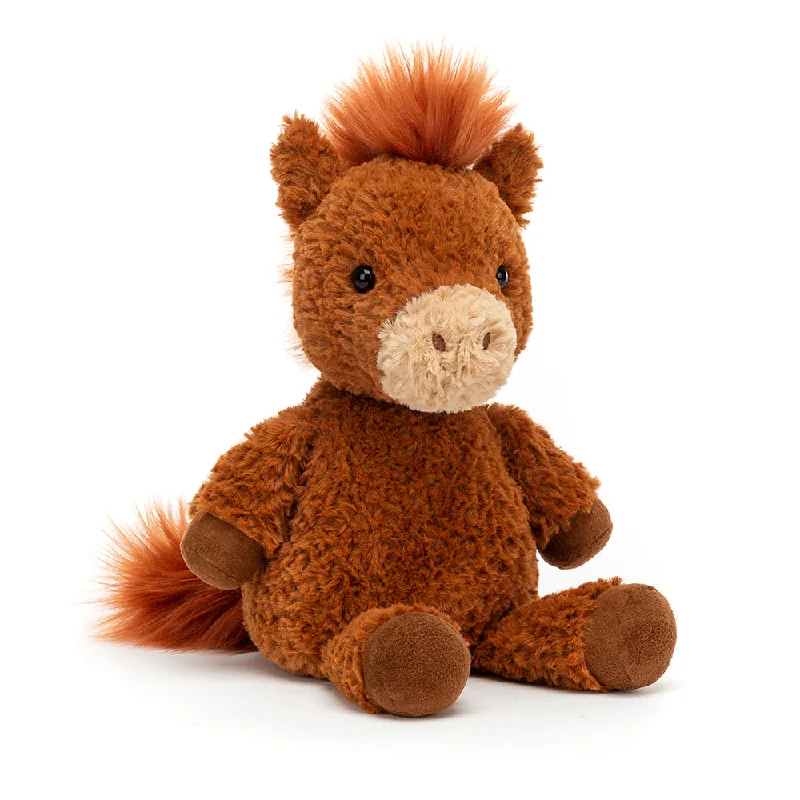 Fluffy and warm toy companionsJellyCat Flossie Pony - H28cm