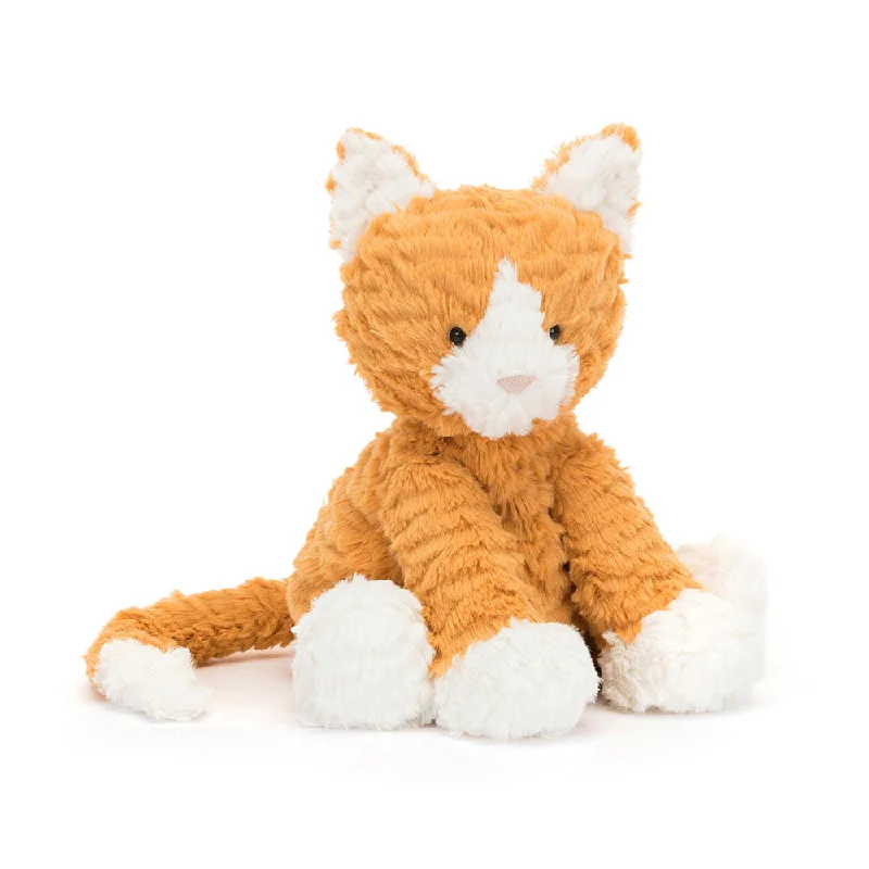 Cuddly and comforting plush charactersJellycat Fuddlewuddle Ginger Cat