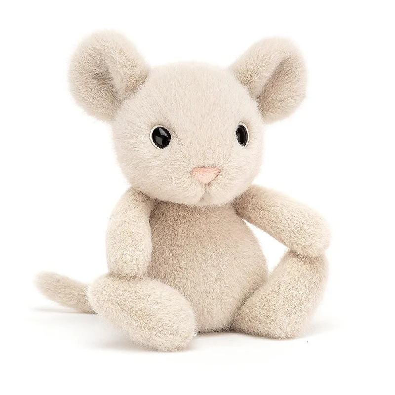 Cheerful and happy stuffed figuresJellyCat Fuzzle Mouse - H20cm