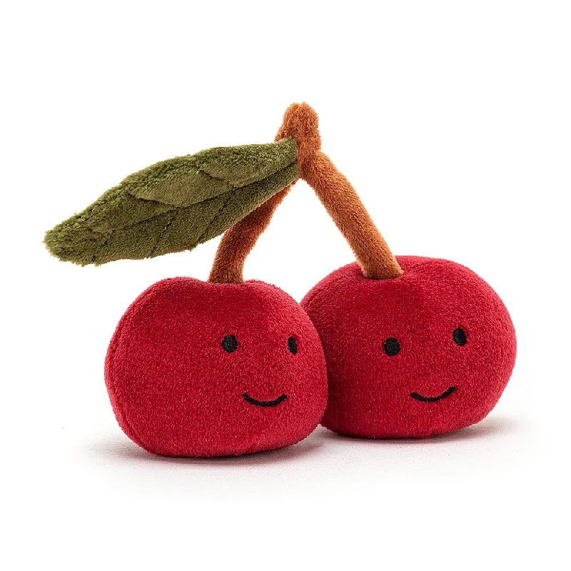 Fluffy and comforting Jellycat superior materialsJellycat HK Fabulous Fruit Cherry