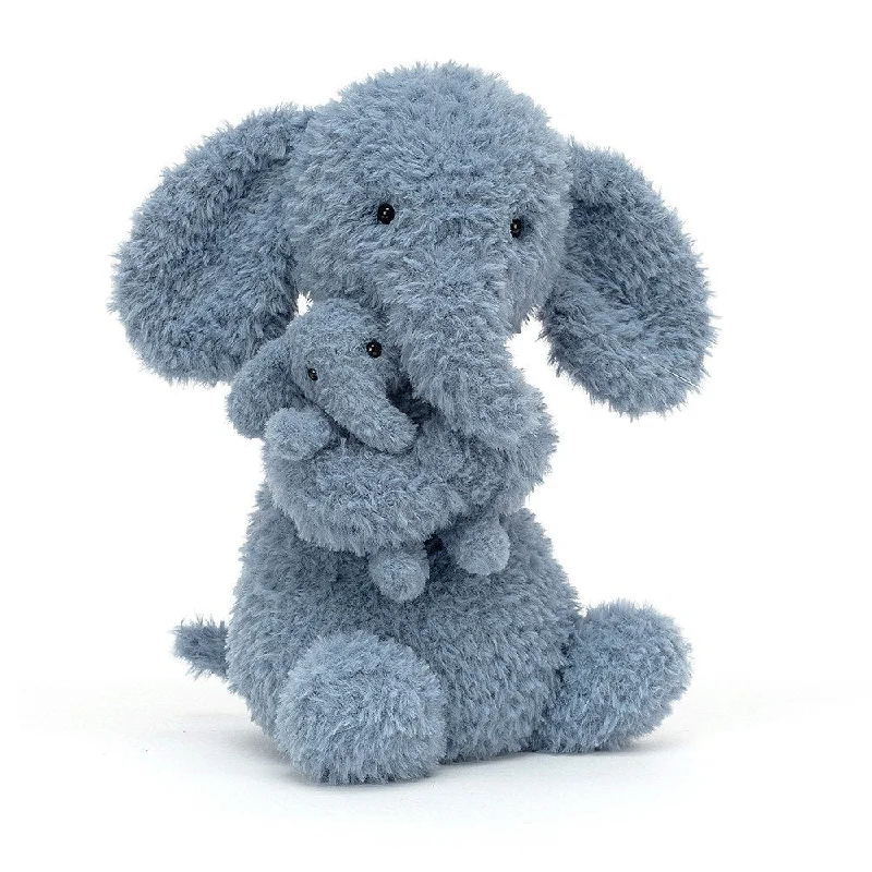 Fluffy and warm toy companionsJellyCat Huddles Elephant - H24cm