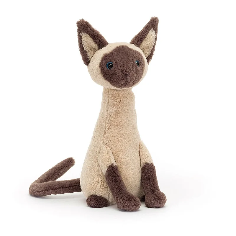 Cuddly and endearing Jellycat timeless appealJellycat Iris Saimese Cat